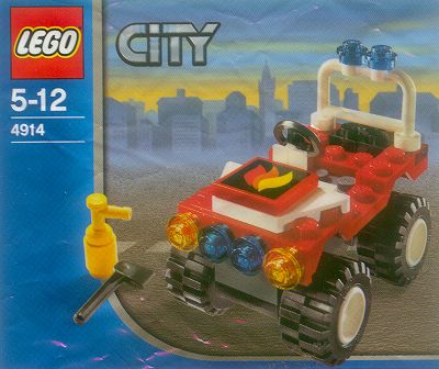 4914-1 Fire Chief's Car polybag