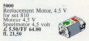 5000-1 Replacement 4.5V Motor