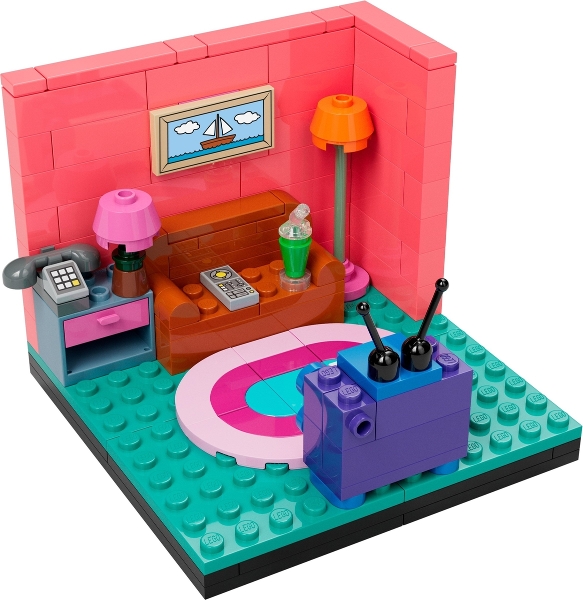 LEGO set: 5009325-1, The Simpsons Living Room