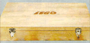 501-1 Wooden Storage Box Large, Empty