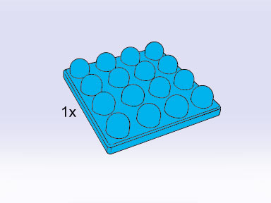 5028-1 Plate 4 x 4