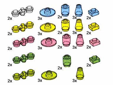 5042-1 Space Light and Radar Plates, Disks, Cones