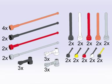 5052-1 Antennas, Control Sticks