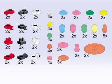 5053-1 Small Plates with Tool Holders, Disks, Cones