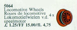 5064-1 Locomotive Wheels