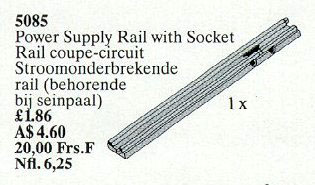 5085-1 Power Supply Rail with Socket