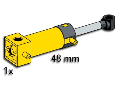 5108-1 Pneumatic Cylinder, 48mm