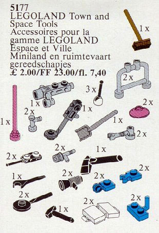 5177-1 Town and Space Accessories