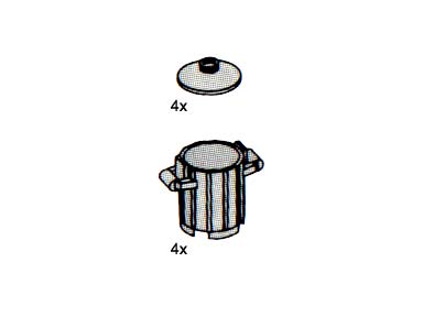 5185-1 Dustbins with Lids