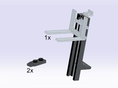 5194-1 Hinge Plate, Fork-Lift