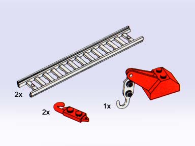 5196-1 Crane, Crane Hooks and Ladders