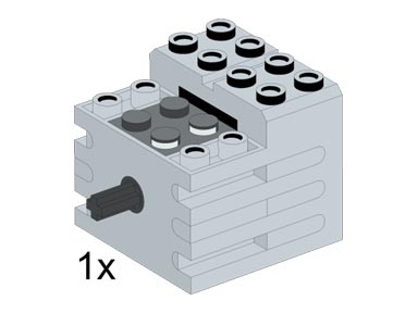 5225-1 9V Motor with Gear Reduction