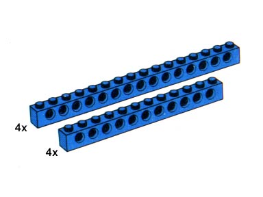 5236-1 Beams, Blue