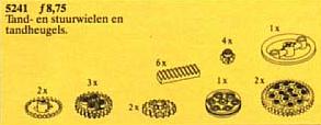 5241-1 Gear Rack and Wheels