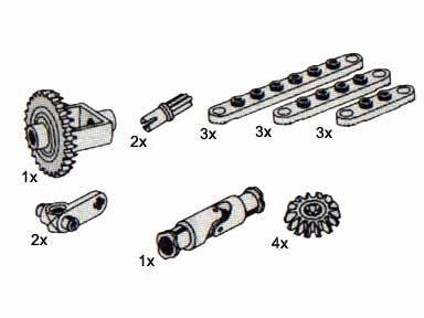 5242-1 Differential Housing and Steering Elements