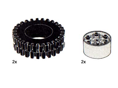 5246-1 Tires (81mm) with Hubs