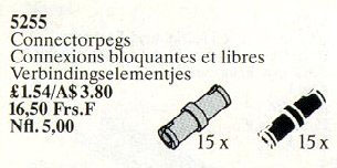 5255-1 Connector Pegs