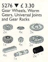 5276-1 Gear Wheels, Worm Gears, Racks, Universal Joints