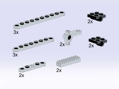 5279-1 Steering Elements, Plates and Gear Racks