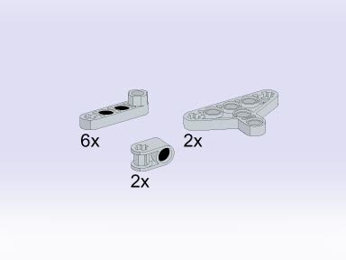 5280-1 Liftarms and Triangles