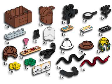 5381-1 Adventurer's Accessories