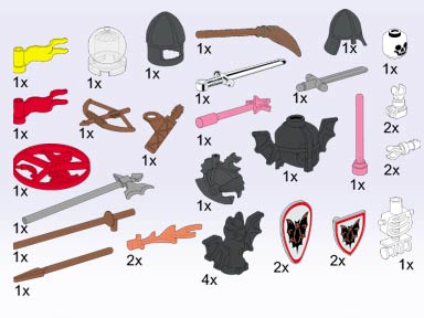 5383-1 Castle Accessories