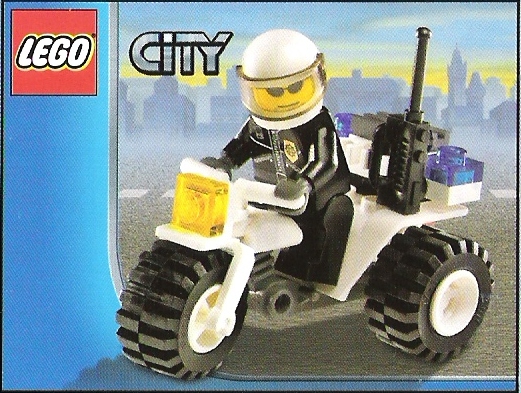 5531-1 Police Motorcycle polybag