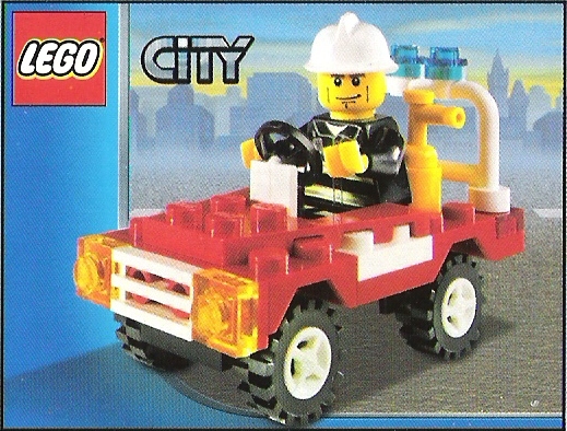 5532-1 Fire Car polybag