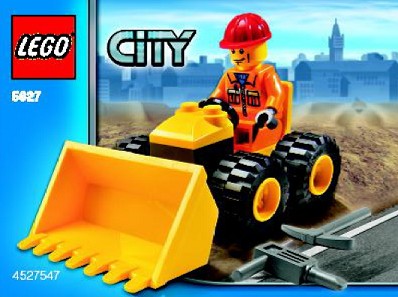 5627-1 Mini Bulldozer polybag
