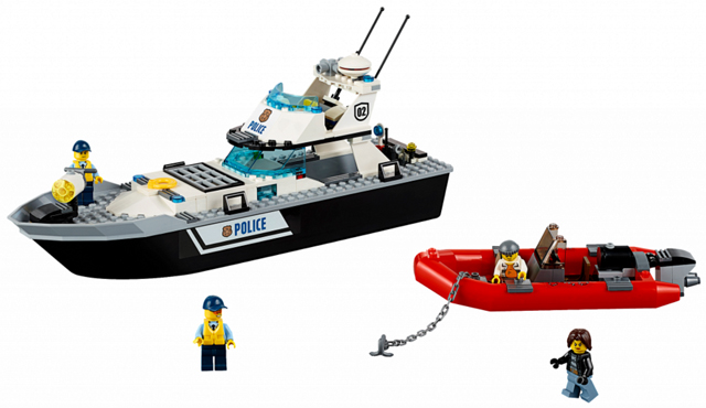 60129-1 Police Patrol Boat