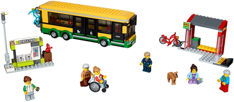 LEGO set: 60154-1, Bus Station