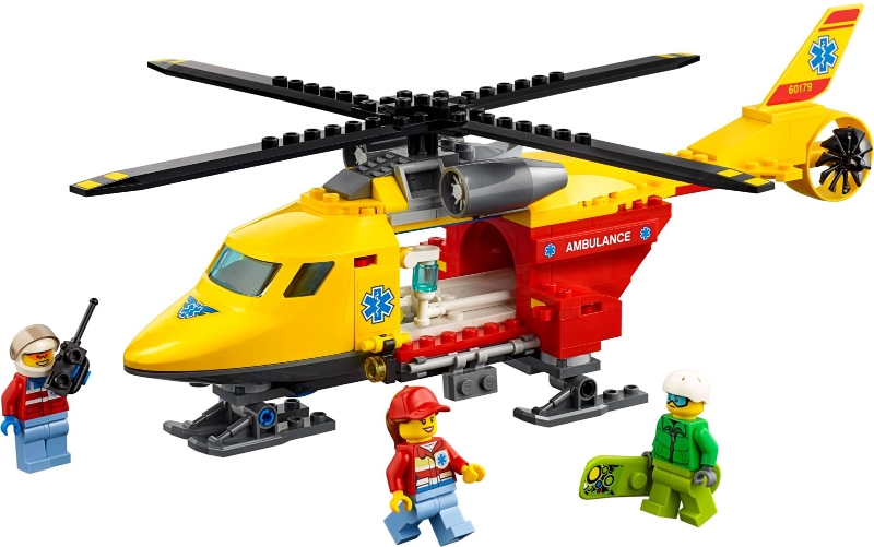 LEGO set: 60179-1, Ambulance Helicopter