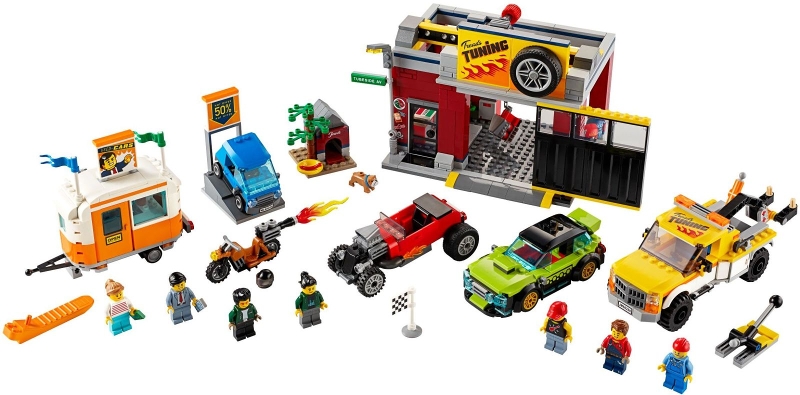 LEGO set: 60258-1, Tuning Workshop