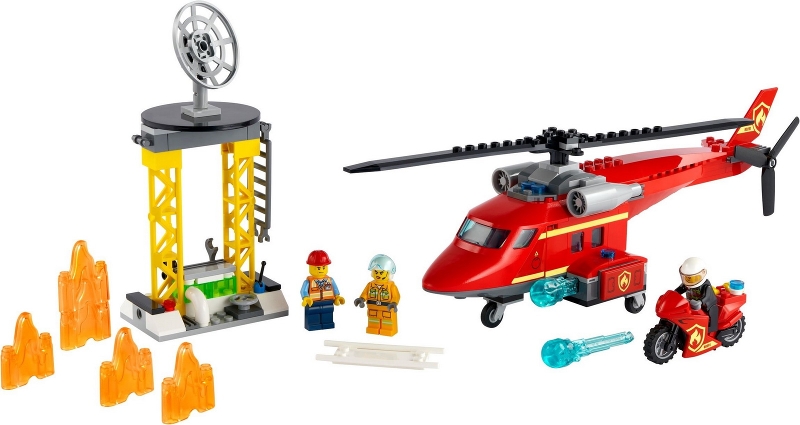 LEGO set: 60281-1, Fire Rescue Helicopter