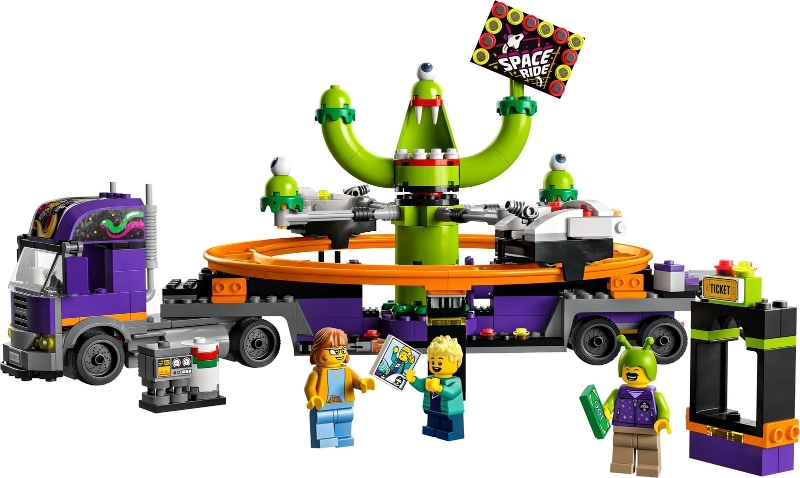 LEGO set: 60313-1, Space Ride Amusement Truck