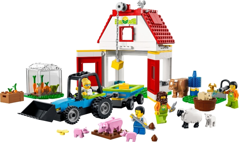 LEGO set: 60346-1, Barn & Farm Animals