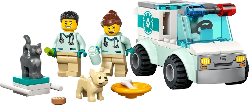 LEGO set: 60382-1, Vet Van Rescue
