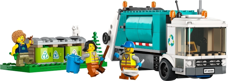 LEGO set: 60386-1, Recycling Truck