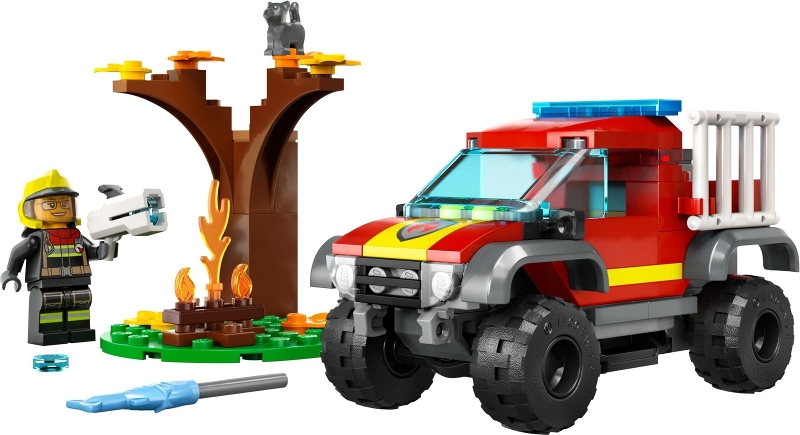 LEGO set: 60393-1, 4x4 Fire Truck Rescue