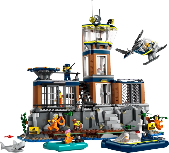 LEGO set: 60419-1, Police Prison Island