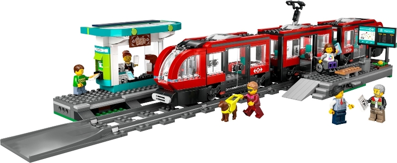 LEGO set: 60423-1, Downtown Streetcar