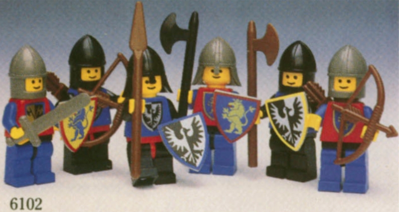 6102-1 Castle Mini-Figures