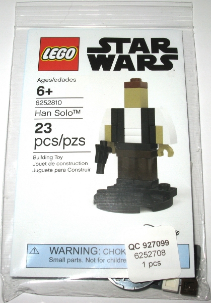 6252810-1 Han Solo, Legoland Parks Promotional Exclusive