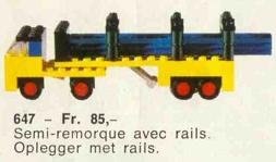 647-1 Lorry with Rails