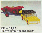 650-1 Car with Trailer and Racing Car