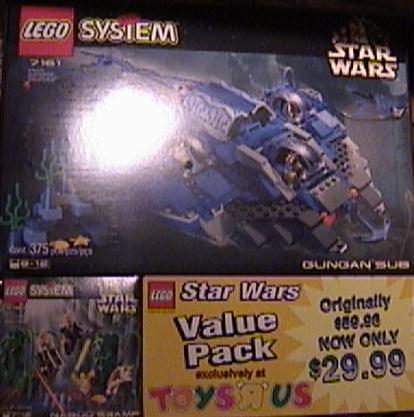 65034-1 Star Wars Co-Pack of 7121 and 7161