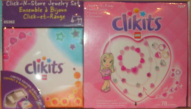 65362-1 Jewels-n-Rings Click-N-Store Jewelry Set Co-Pack (7507 with jewelry box)