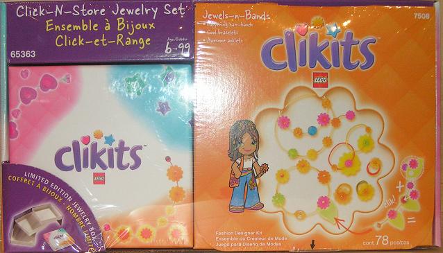 65363-1 Jewels-n-Bands Click-N-Store Jewelry Set Co-Pack (7508 with jewelry box)