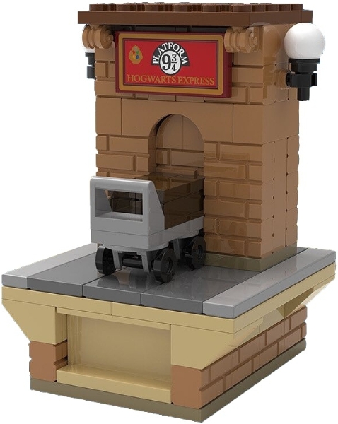 LEGO set: 6541140-1, Barnes & Noble Exclusive Build - Platform 9 3/4
