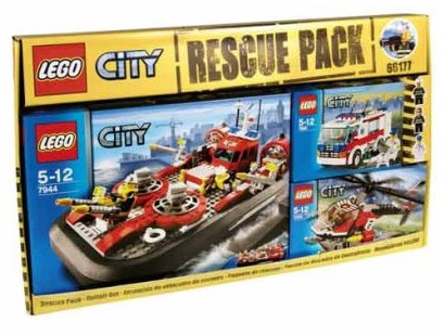 66177-1 City Rescue Pack (7238, 7890, 7944)